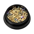 thumbnail image 2 of Deals! Gspmoly Nail Set Kit, Star and Shape Jewelry Set Copper Round Sequins Nail Rhinestones Professional Nail Set, 2 of 2