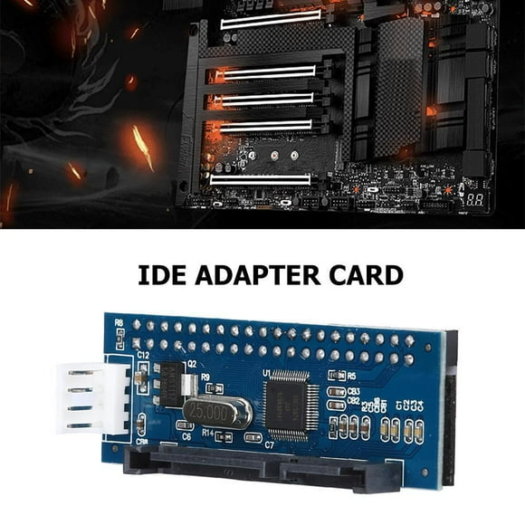 Peggybuy 3.5in HDD SATA PATA IDE Converter Card Serial ATA Parallel ATA Adapter Part Set