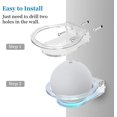 thumbnail image 5 of Wall Mount Stand Suit for Dot 3rd/4th/5th Generation, HomePod Mini and Ech0 Pop, Clear Sturdy Acrylic Case, 5 of 5