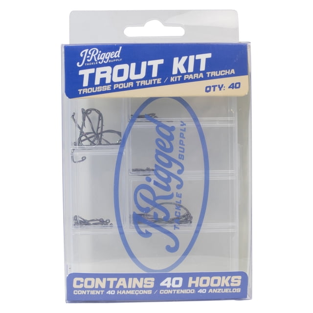 J-Rigged Tackle Supply Assortiment d'hameçons - Bar