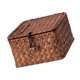 thumbnail image 1 of Woven Basket With Removable Top Candy Holder Sustainable Wicker Organizer for Snacks Household Accessory L, 1 of 4