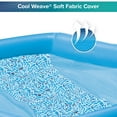 thumbnail image 6 of (2 pack) Aqua-Leisure Hex Lounge Chair Pool Float for Adults, Blue, Weight Capacity 250 lbs., 6 of 9