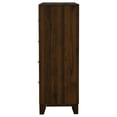 thumbnail image 5 of Coaster Welsley 4-Drawer Rectangular Transitional Wood Chest in Walnut, 5 of 13