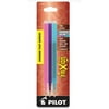 Pilot® FriXion® Erasable Ink Pen Refills, Fine Point, 0.7mm, Assorted Inks, Pack Of 3