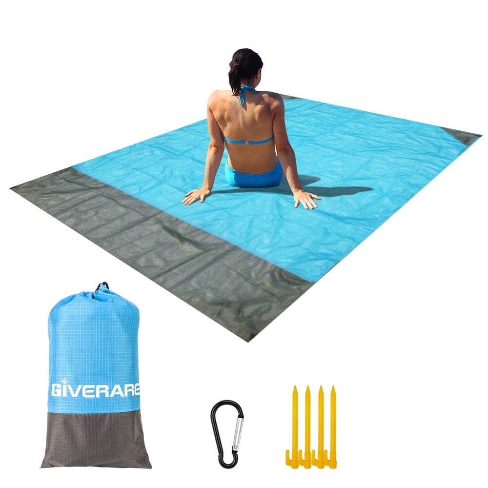 Beach Mat Outdoor Picnic Blanket Rug Mattress Camping Waterproof Sand Free Pad 