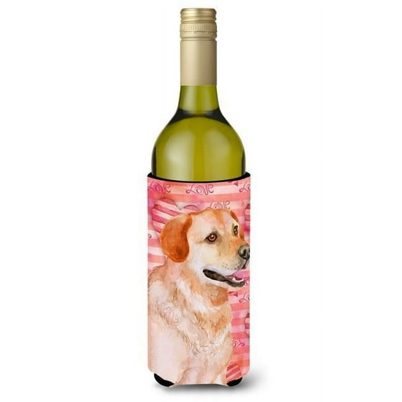 Labrador Retriever Love Wine Bottle Beverge Insulator Hugger