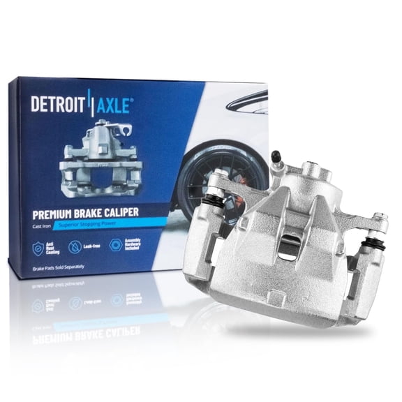 Detroit Axle - Front Right Passenger Side Brake Caliper with Bracket Assembly for Toyota Camry Avalon Lexus ES350