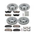 thumbnail image 3 of Power Stop Front and Rear Stock Replacement Brake Pad and Rotor Kit KOE2804, 3 of 8