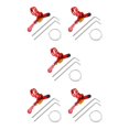 thumbnail image 3 of Elevador de Bicicleta Wosthever Antioxidante Rojo 22.2MM, 3 of 6
