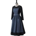 thumbnail image 3 of Sound of Music Dress Maria Nun Dress Victorian Maid Dress Apron Colonial Village Woman Clothing, 3 of 8