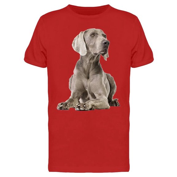 Cool Posing Weimaraner Tee Men's -Image by Shutterstock