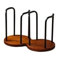 thumbnail image 1 of Portavasos de papel, soporte para vasos de papel, organizador de almacenamiento de tazas, dispensador de tazas de café para oficina, tienda de té con Doble negro, 1 of 8
