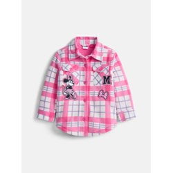 Minnie Mouse Toddler Girls Shacket with Long Sleeves, Sizes 2T-5T