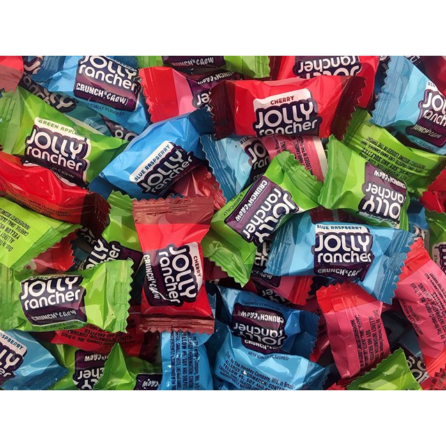 Jolly Rancher Crunch 'N Chew Hard Candy (Pack of 16 Ounces)