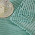 thumbnail image 5 of 1*Mint Green Blanket Soft Blanket Cozy Bed Blanket Warm Bed Blanket Lightweight Bed Blanket Shearling Wool Blanket Green Bed Blanket 150*200 Cm, 5 of 9