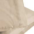 thumbnail image 2 of BNM Egyptian Cotton 2 Piece Pillowcase Set, Standard, Tan, 2 of 5