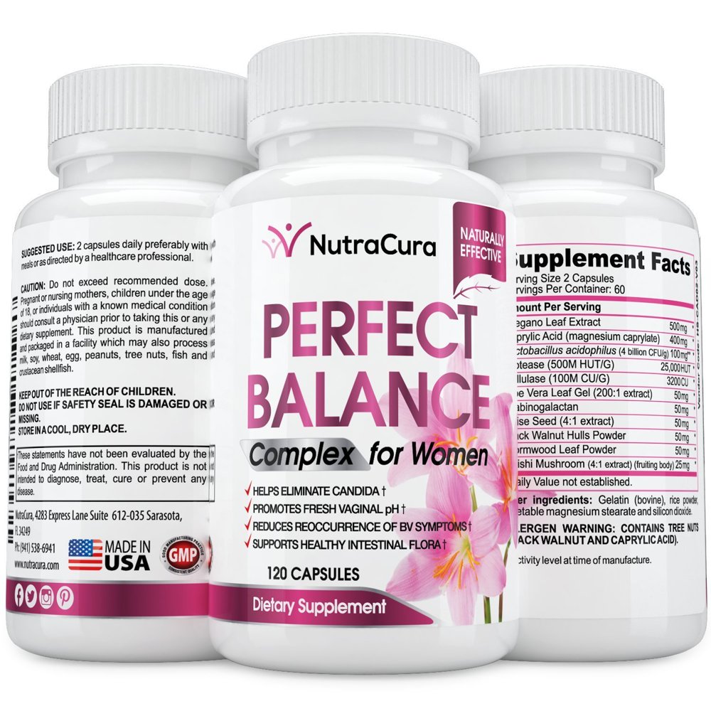 Perfect Balance Complex for Women Vaginal Health Dietary Supplement