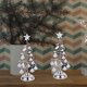 thumbnail image 4 of GOOHOCHY Adorno de árbol de Navidad de cristal con arte de hierro creativo, luz nocturna, adorno de escritorio, 4 of 8