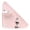 Pink, variant on Translucent Triangular Corner Clip for Holding 50 Sheets Paper Book Page Holder File Folder Organizer
