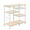 White Oak, variant on Tcbosik Kitchen Storage Rack Baker's Rack Utility Storage Shelf Microwave Stand Table Spice Rack Condiment Holder Workstation, Dark Brown