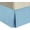 Blue, variant on Sheetsnthings Solid 300 Thread Count, 100% Cotton Queen Pleated Tailored with 15-Inch Drop and Split Corners Bed Skirt, Taupe