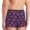 thumbnail image 4 of Bingfone Rose Flowers Men's Underwear - Casual Stretch Boxer Briefs-Small, 4 of 7