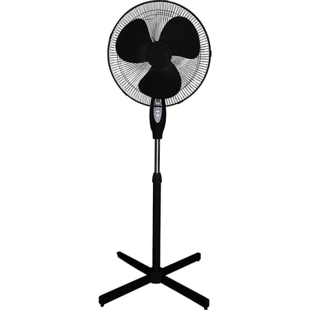 Optimus F-1650BK 16 Inch Oscillating Stand/Pedestal Fan