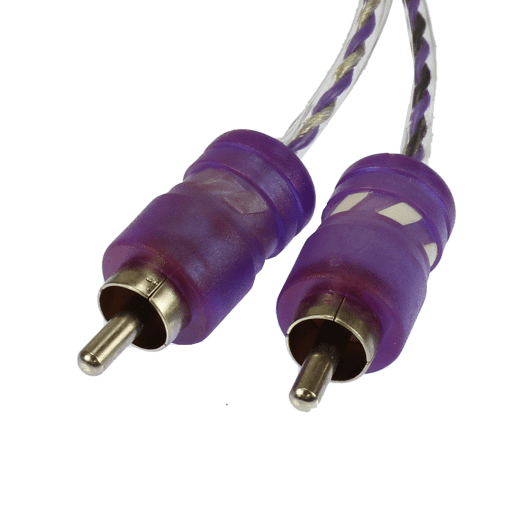 VooDoo Car Audio Interconnect RCA Patch Cable 2 Channel (1 Female to 2