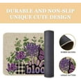 thumbnail image 4 of Spring Summer Door Mat 30 X 17 Inch Spring Lavender Doormat Indoor Outdoor Entrance Floor Rug Non Slip Spring Summer Decor Rubber Welcome Mats, 4 of 6