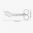 thumbnail image 3 of Dependable Bandage Scissors For – Surgical Stainless Steel Of Fine Grade Suitable For EMTs Paramedics And First Responders With Multiple Sizes Available, 3 of 6