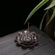 thumbnail image 5 of Bronce Placa Yoga Buda Línea Capuchina Incensario Sándalo (S), 5 of 9