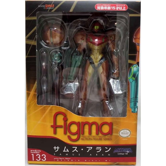 Metroid Other M 6 Inch Action Figure Figma - Samus Aran Reissue