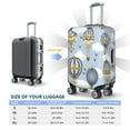 thumbnail image 6 of Junzan Balloon Vintage Print Washable Luggage Cover - Fashion Suitcase Protector Fits 18-32 Inch Luggage, 6 of 9