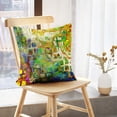 thumbnail image 5 of LALILO Throw Pillow Covers Colorful Rainbow Tiles Color Internet Art Cushion Cover 18" x 18", 2 Pack, 5 of 6