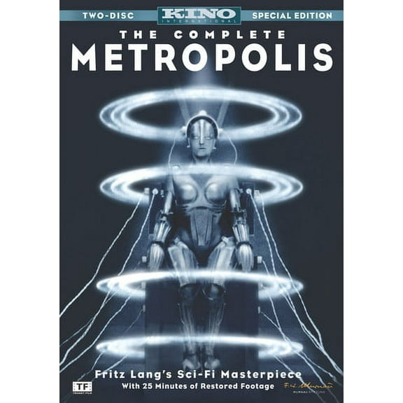 Metropolis (The Complete Metropolis) (2010 Restored) (DVD), Kino Lorber, Sci-Fi & Fantasy