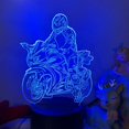 thumbnail image 4 of Motocicletas con luz nocturna LED 3D Jonathan Reas que cambia de color, 4 of 5
