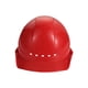 thumbnail image 4 of Casco de seguridad para construcción Casco de seguridad para trabajadores de construcción con ventilación ajustable y protección resistente rojo, 4 of 9