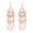 style B, variant on Trendy Bohemian Red Beads Tassel Earrings Geometric Dangle Earring