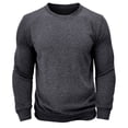 thumbnail image 2 of Lilgiuy Men Fashion Casual Round Neck Long Sleeve Thicken Pullover Sweatshirts Blouse for New Year Christmas Halloween, 2 of 5