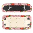 thumbnail image 3 of Pzuqiu Golf Cart Seat Covers and Backrest Cover Breathable, for Outdoor, Golf Cart Seat Cushion, Compatible with Club Car Ezgo, Strawberry and Daisy, 3 of 10