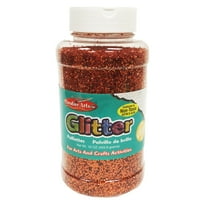 Charles Leonard Creative Arts by Charles Leonard Glitter, 16 oz. Bottle, Orange