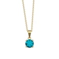 thumbnail image 1 of Collar para Mujer con Cristal Swarovski Solitario– Bañado en Oro 14k- Collar Elegante y Brillante-Collares de Mujer de Moda- Joyería para Mujer de Moda- Regalo especial Ortiz Espinosa Temporada, 1 of 3