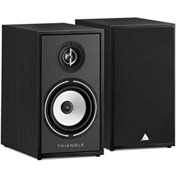 Triangle Borea BR02 Hi-Fi Bookshelf Speakers (Black Ash, Pair)