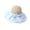 Blue, variant on Women UPF 50 Wide Brim Sun Hat, Breathable UV Protection Bucket Hat for Beach Travel