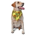 thumbnail image 6 of Dog Bandanas, Calla Lily Flowers Yellow Adjustable Dog Scarf Triangle Bib Handkerchief Accessories for Small Medium Large Dogs, Cats, Pets, 6 of 6