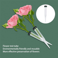 thumbnail image 3 of Flower Tubes Pack of 50 Plastic Flower Tubes, Transparent Water Tube for Flowers, Reusable Flowers, Water Tubes, 3 of 7