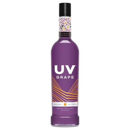 Uv Grape Flavored Vodka, 750 ml Bottle, ABV 30.0%