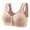 42#Pink, variant on Daisy Bras for Women No Underwire Front Closure Comfort Senior Wireless Snap Closing Bra