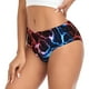 thumbnail image 2 of Fotbe Red And Blue Lightning Calzones Estampados para Mujer – Ropa Interior de Algodón, Cómoda, Suave y Elástica-Medium, 2 of 6