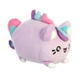 thumbnail image 2 of Aurora - Small Purple Tasty Peach - 7" Lavender Dream Meowchi - Enchanting Stuffed Animal, 2 of 6